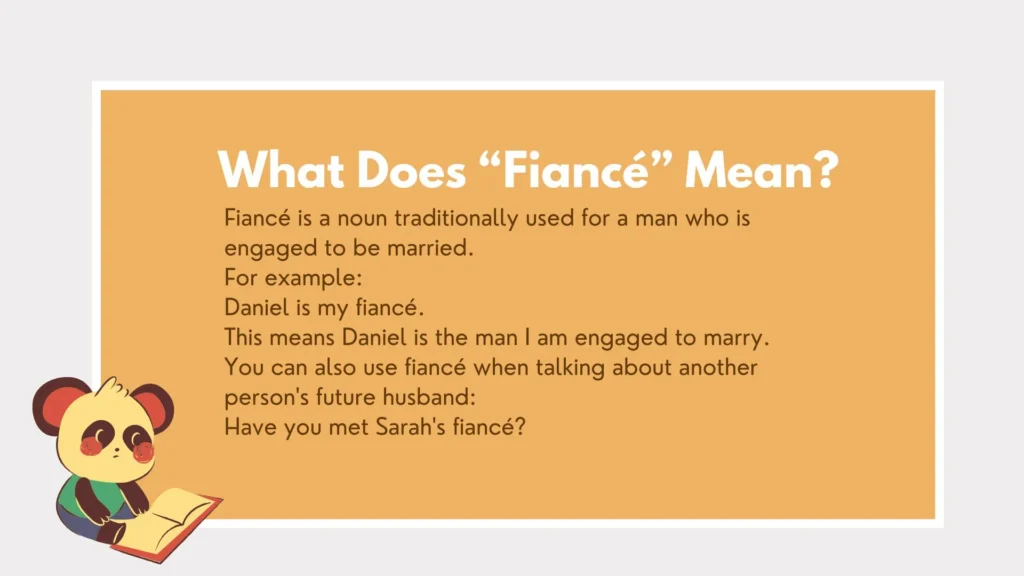 fiance or fiancee