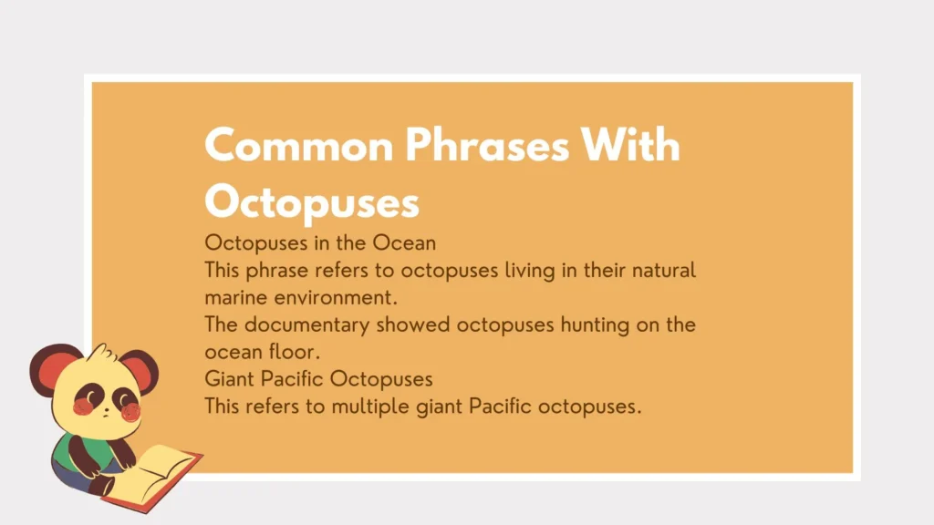 octopuses or octopi