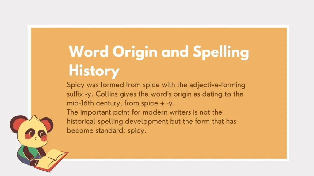 spicey or spicy