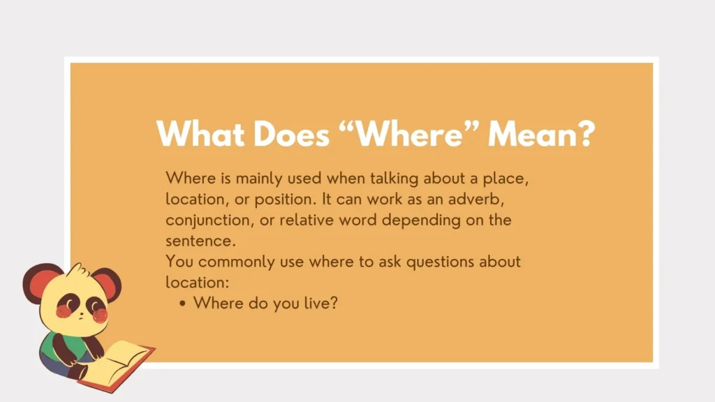 where or were