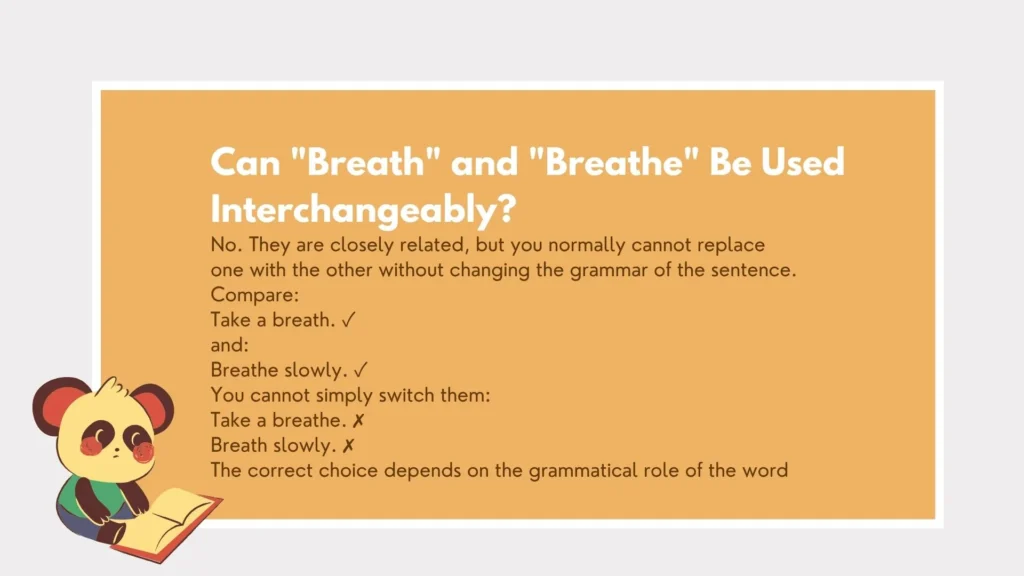 breath or breathe