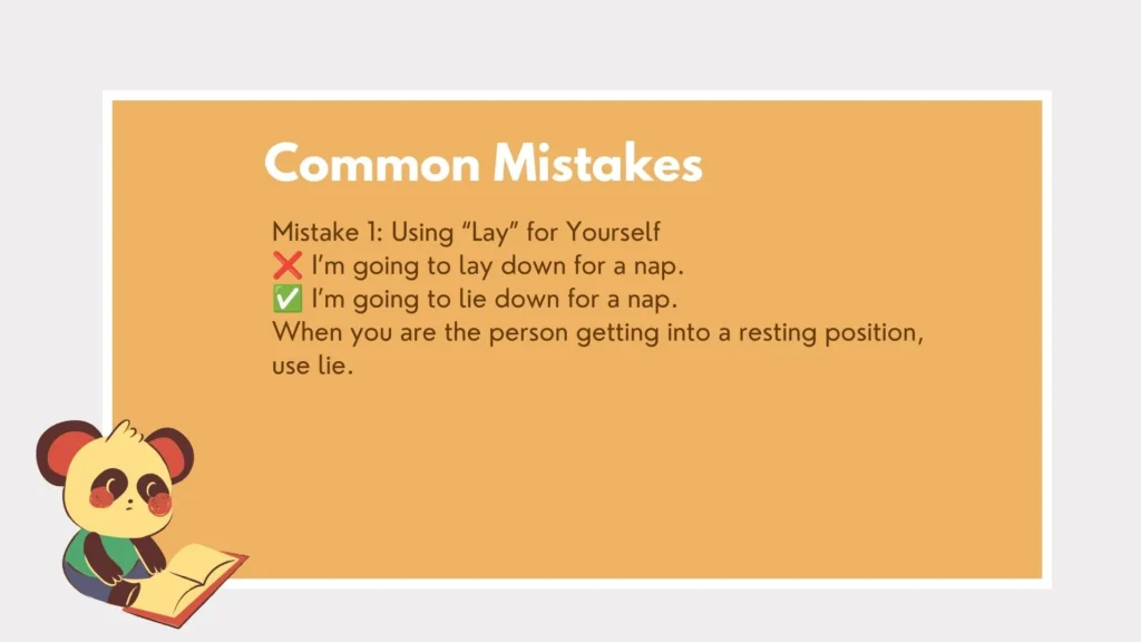 lie or lay