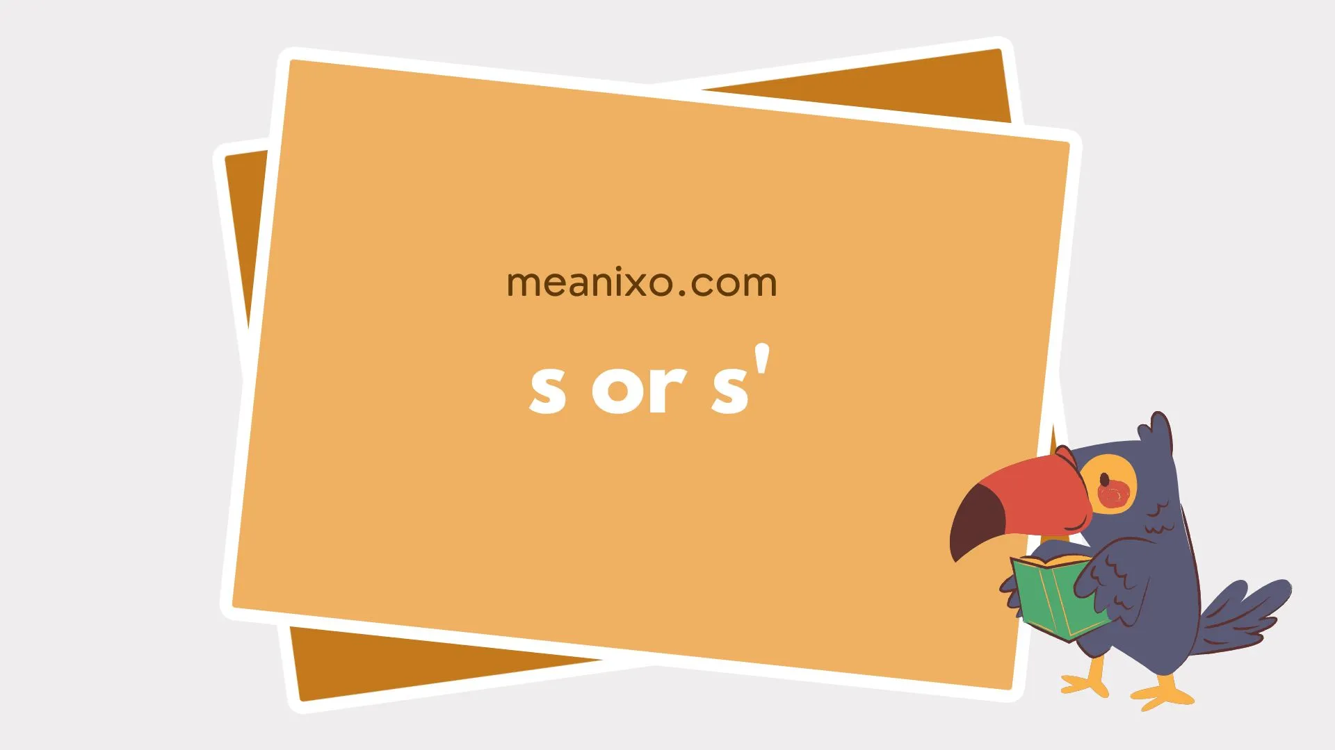 s or s'